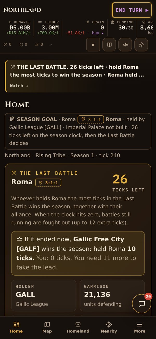 Romaterra screen